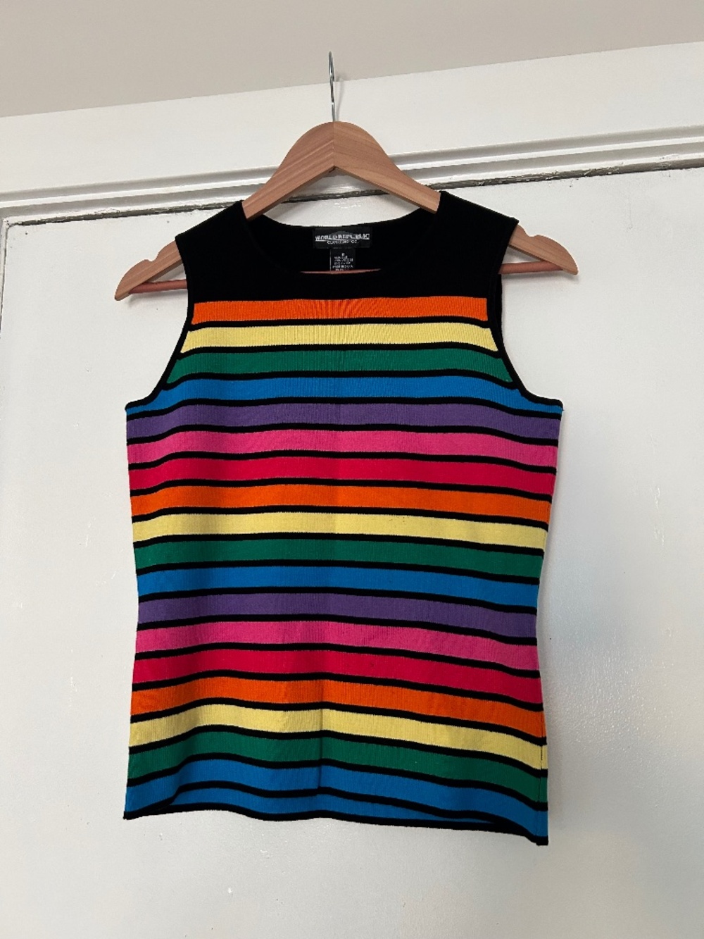 Rainbow tank top